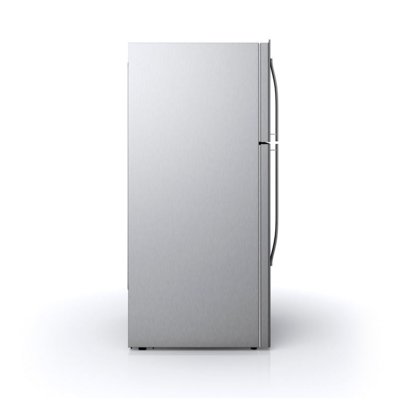 Bevoi 18 cu. ft. Top Freezer Refrigerator Stainless Steel - (BVIREF18SS)