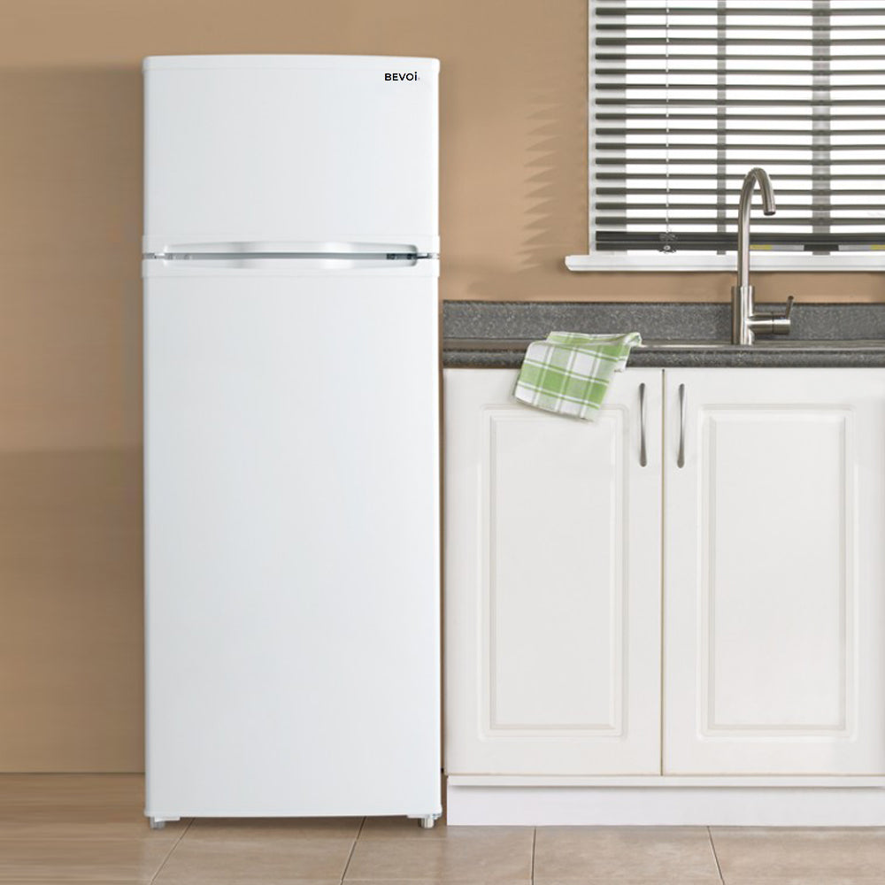 Bevoi 7.3 cu. ft. White Top Freezer Apartment Refrigerator – BVIREF7W