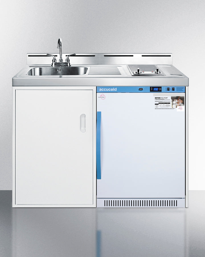 48" Wide All-in-one Wellness Room Kitchenette - (C48ELMCLK)