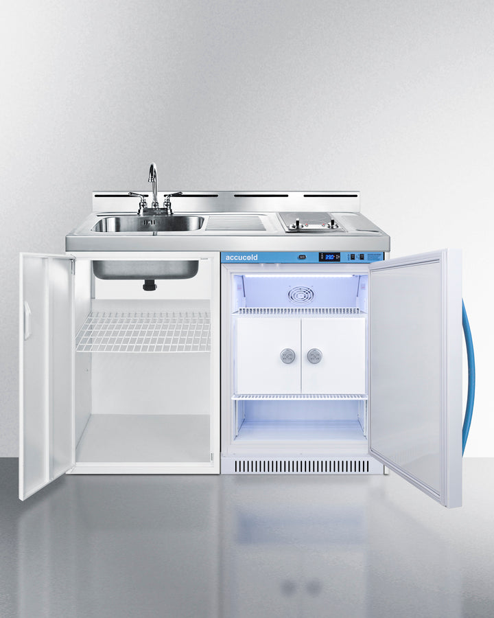 48" Wide All-in-one Wellness Room Kitchenette - (C48ELMCLK)