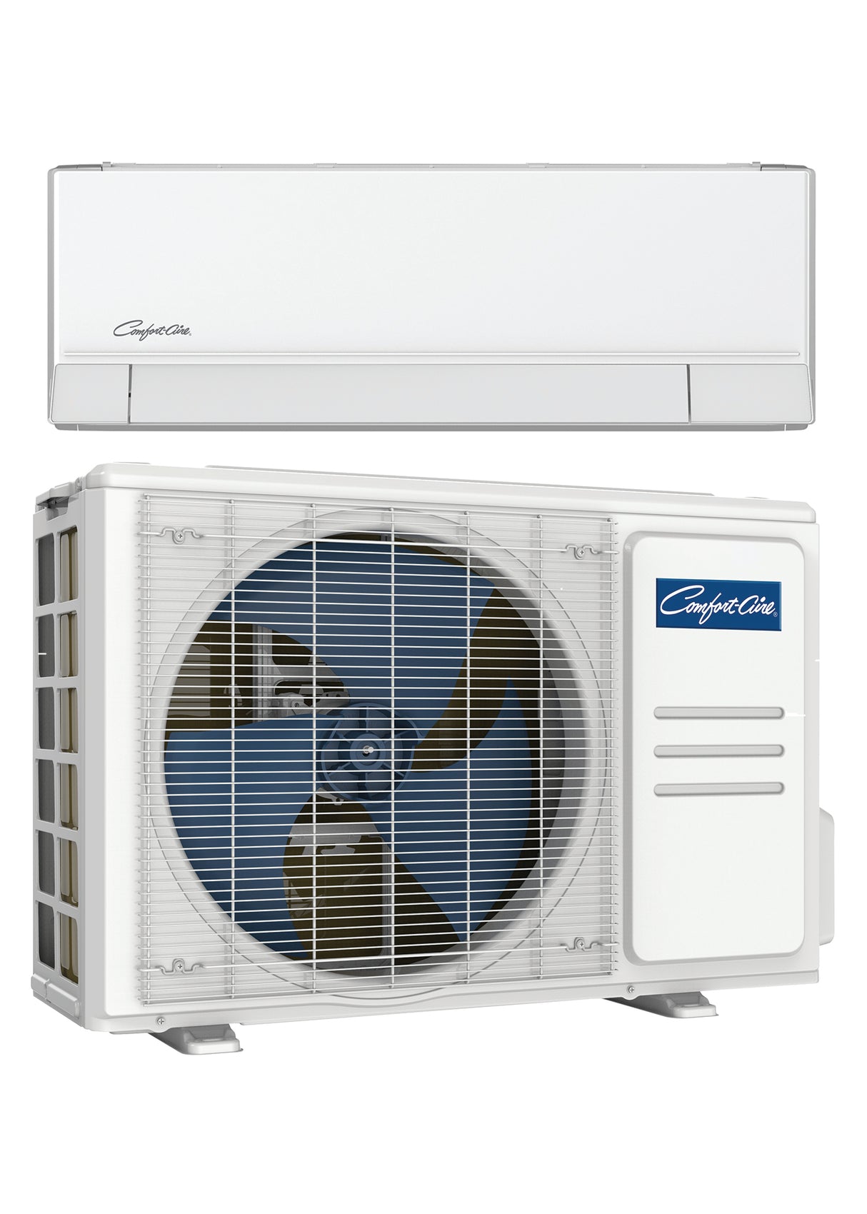 Comfort-Aire VMH HyperV ductless mini-split system, indoor head and outdoor unit