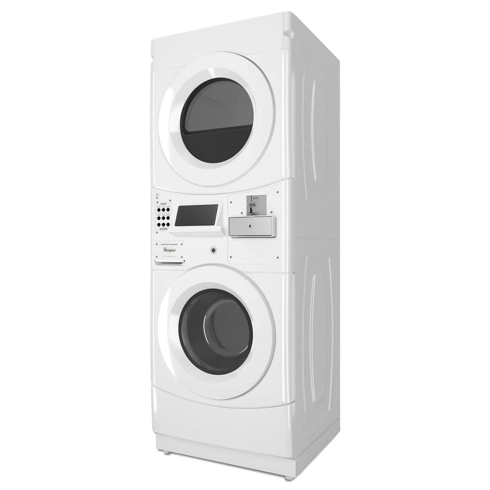Commercial Gas Stack Washer/Dryer, Coin Equipped - (CGT9000GQ) - WHIRLPOOL