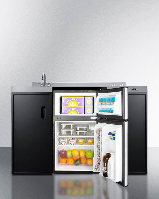 54" Wide All-in-one Kitchenette, ADA Counter Height - (CK55ADASINKL)
