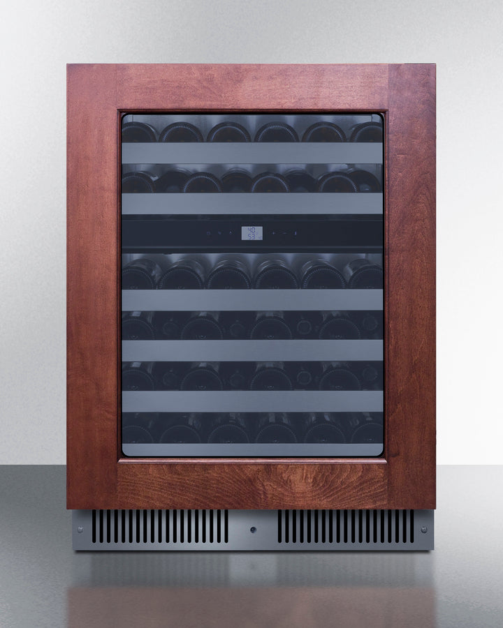 24" Dual Zone Built-In Wine Cellar (Panel Not Included) - (CL244WC2PNRLHD)