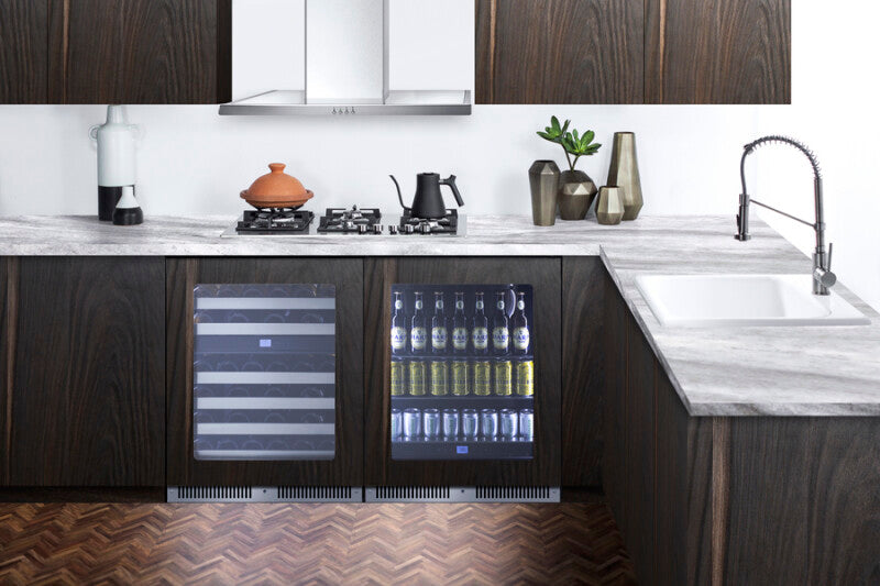 24" Wide Built-In Beverage Center (Panel Not Included) - (CL24BV1PNRLHD)