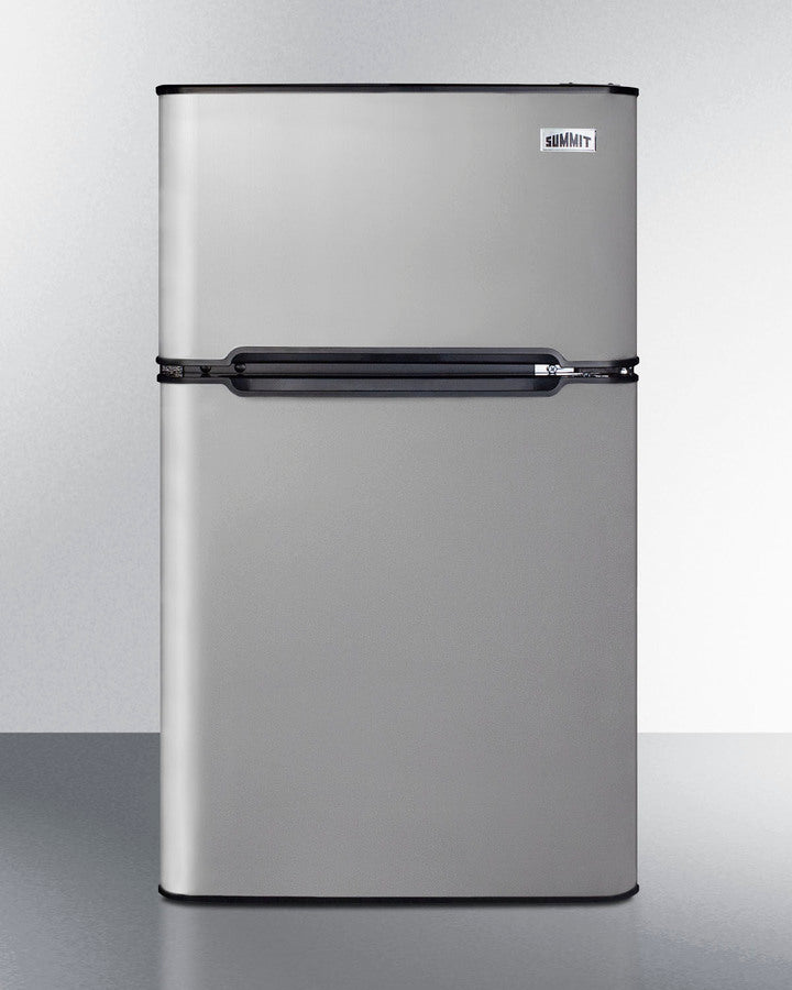 19" Wide 2-door Refrigerator-freezer, ADA Height - (CP34BSSADA) - SUMMIT