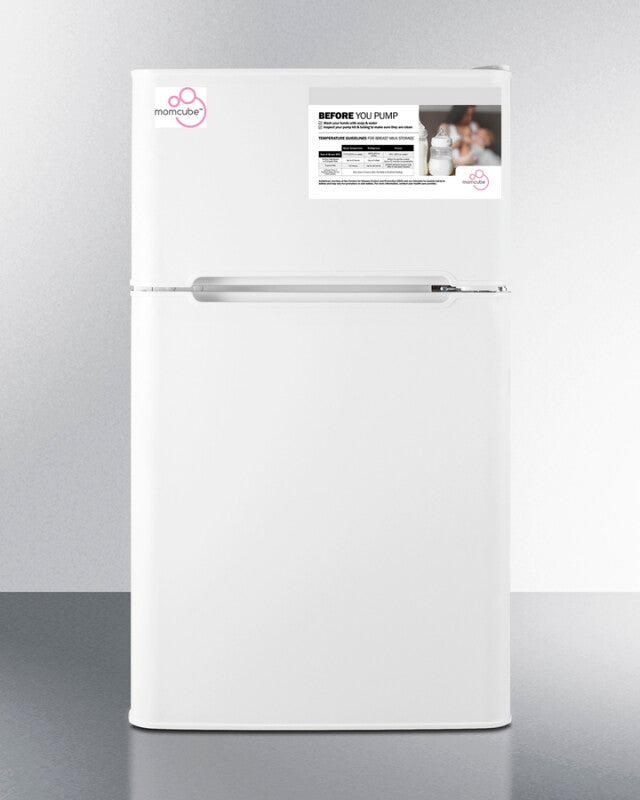 19" Wide Momcube(tm) Refrigerator-freezer - (CP34WMC) - SUMMIT