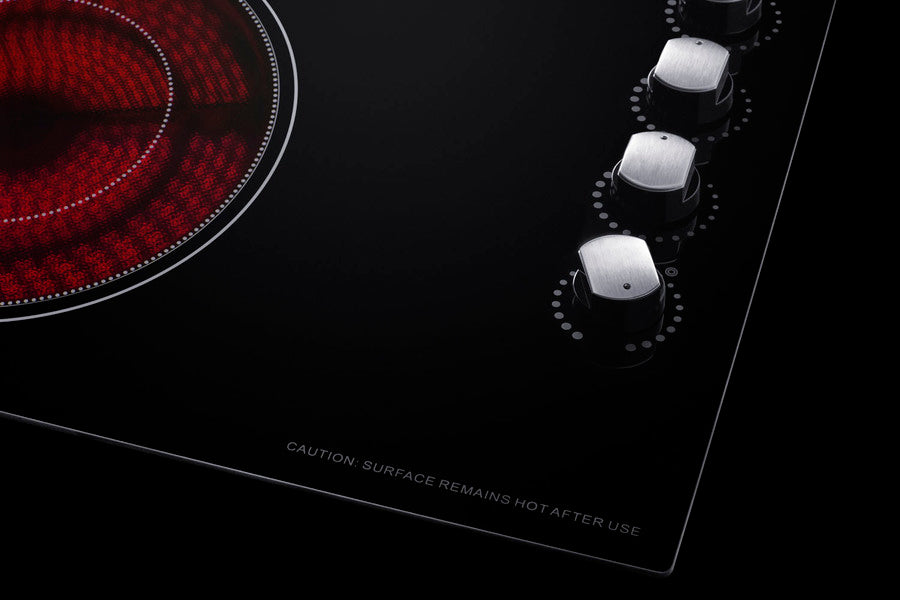 30" Wide 208-240v 4-burner Radiant Cooktop - (CR4B30MB)