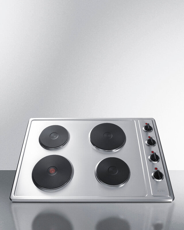 30" Wide 208/240V 4-Burner Solid Disk Cooktop - (CSD4B300)