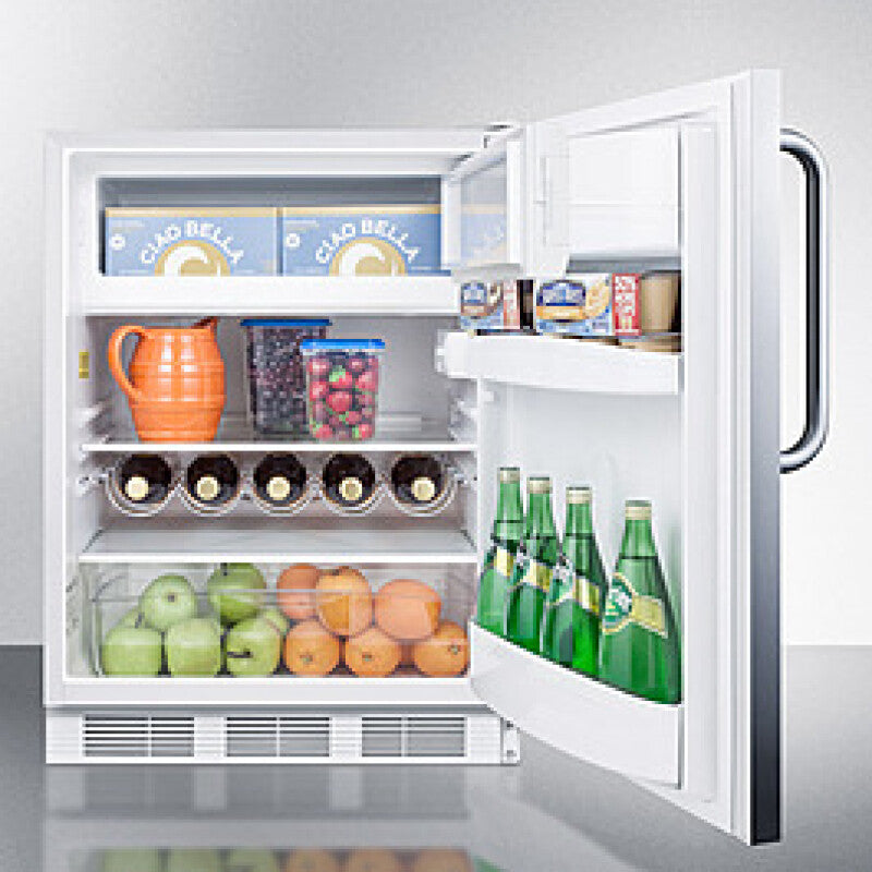 24" Wide Built-in Refrigerator-freezer - (CT661WBISSTB)