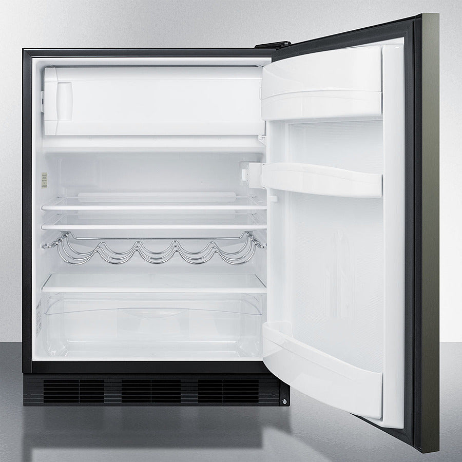 24" Wide Built-in Refrigerator-freezer, ADA Compliant - (CT663BKBIKSHHADA)