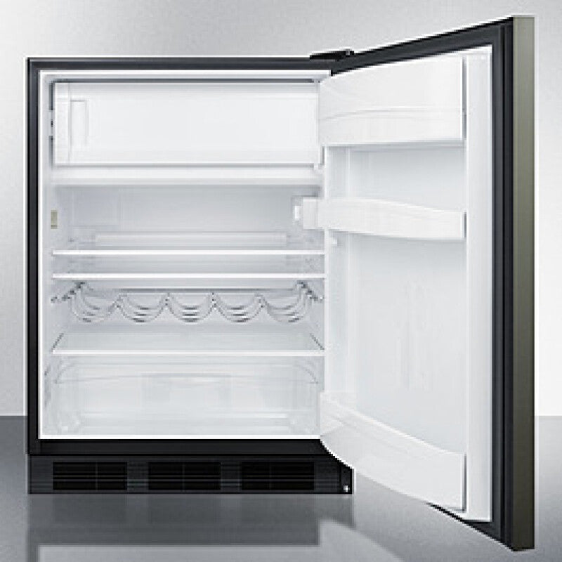 24" Wide Built-in Refrigerator-freezer, ADA Compliant - (CT663BKBIKSHHADA)