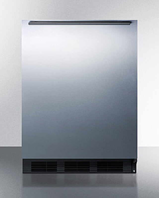 24" Wide Built-in Refrigerator-freezer - (CT663BKBISSHH)