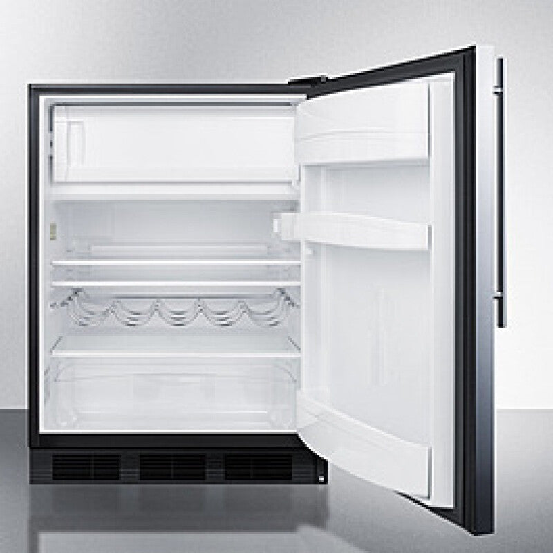 24" Wide Built-in Refrigerator-freezer, ADA Compliant - (CT663BKBISSHVADA)