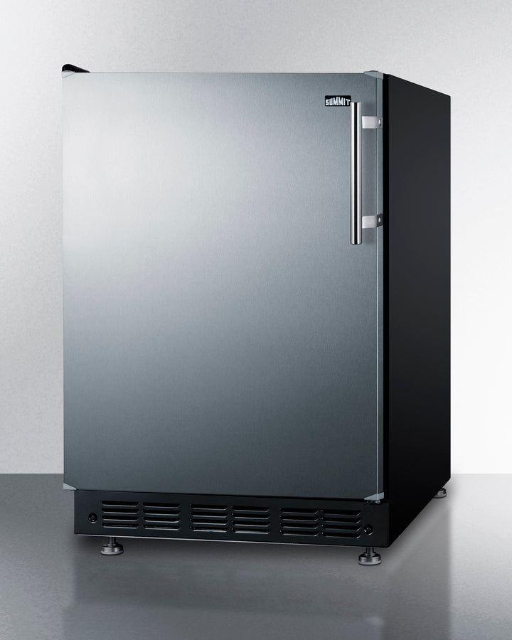 24" Wide Refrigerator-freezer - (CT66BK2SSRSLHD) - SUMMIT
