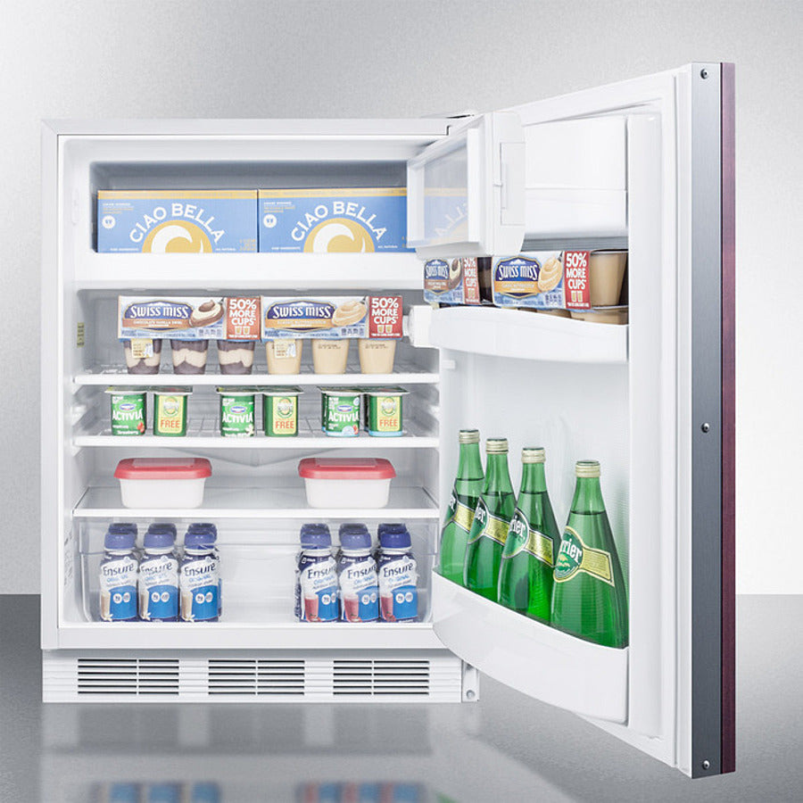 24" Wide Built-in Refrigerator-freezer, ADA Compliant (panel Not Included) - (CT66LWBIIFADA)