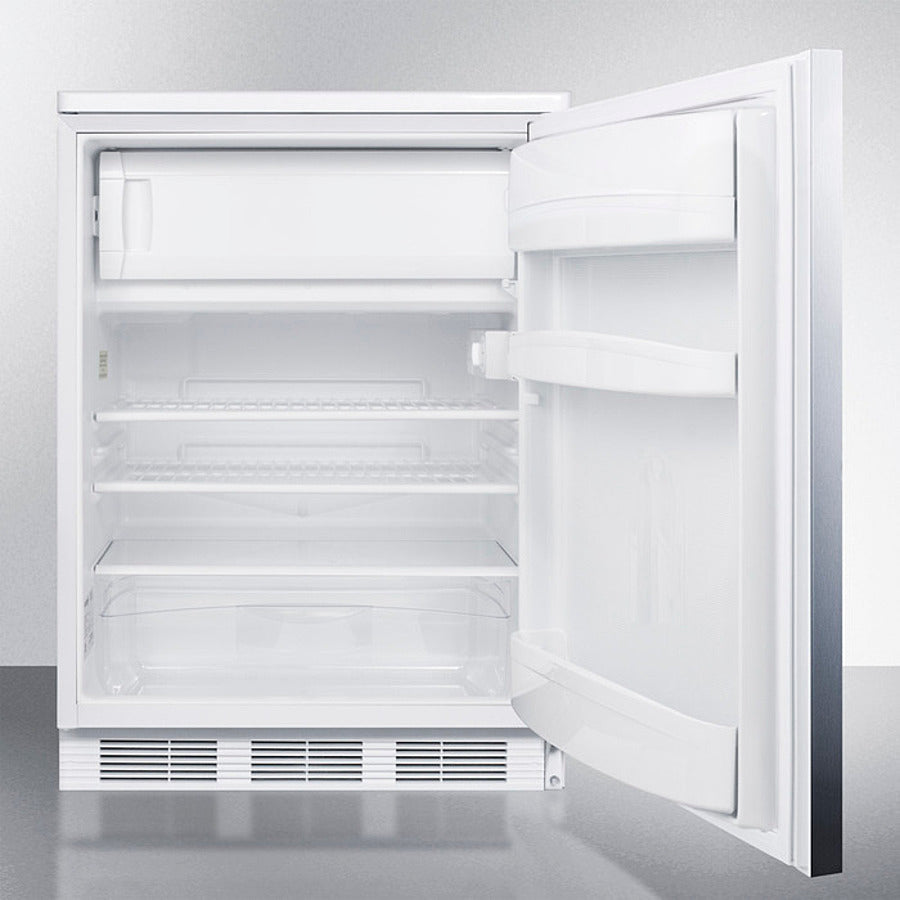 24" Wide Built-in Refrigerator-freezer - (CT66LWBISSHH)