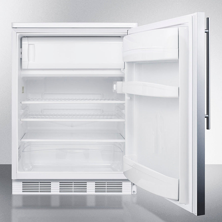 24" Wide Built-in Refrigerator-freezer - (CT66LWBISSHV)