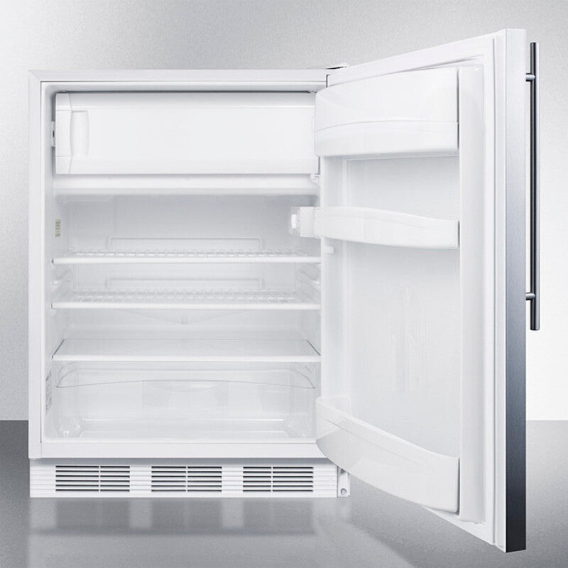 24" Wide Built-in Refrigerator-freezer, ADA Compliant - (CT66LWBISSHVADA)