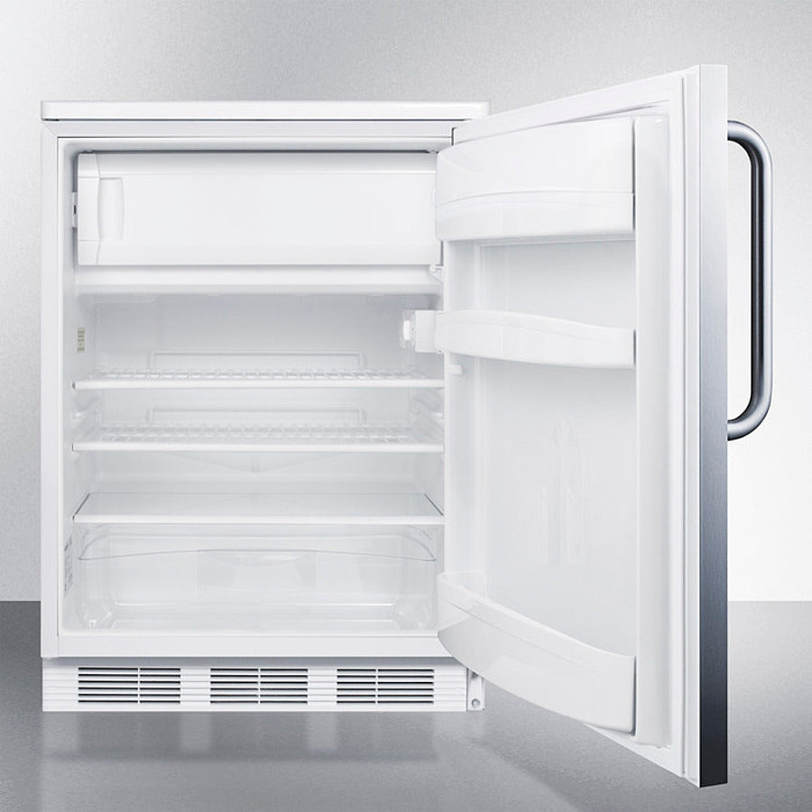 24" Wide Built-in Refrigerator-freezer - (CT66LWBISSTB)