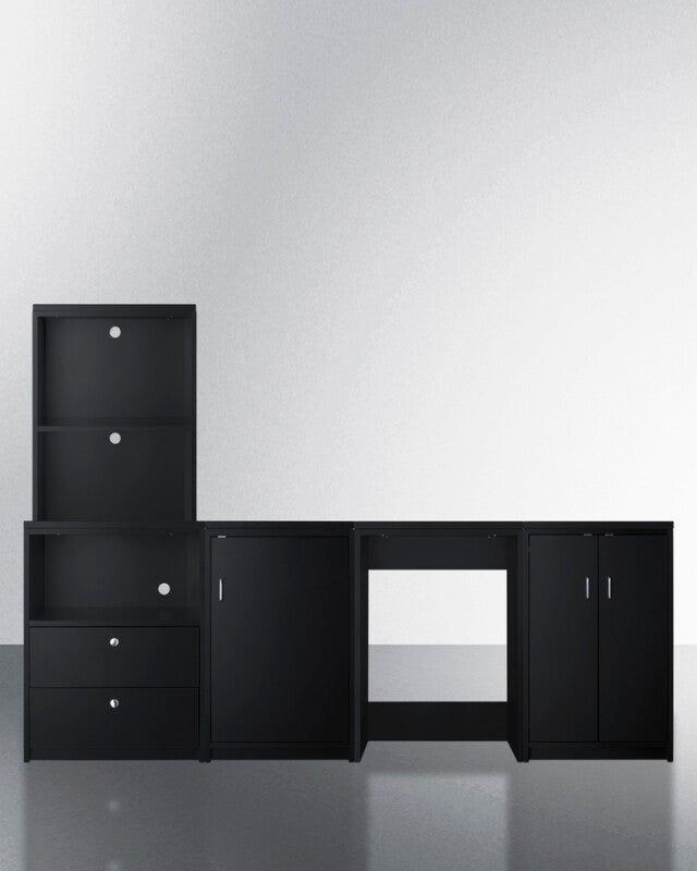 43" Wide Casework Suite With Refrigerator and Microwave, ADA Height - (CWSUITE43R)