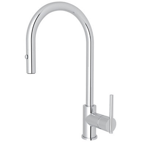 Rohl RCY57LAPC2 "Pirellone" Pull-Out Spray Kitchen Faucet