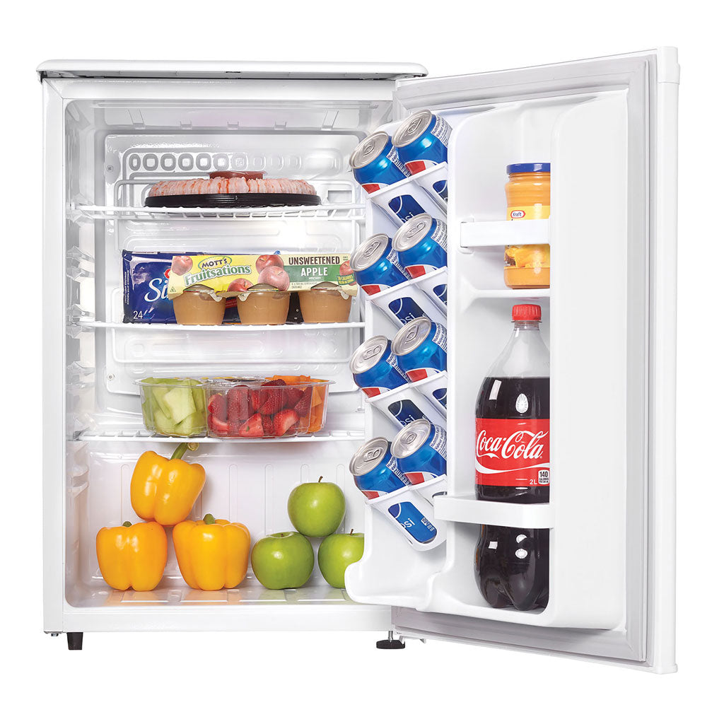 Danby 2.6 cu. ft. Compact Fridge in White - (DAR026A1WDD) - DANBY