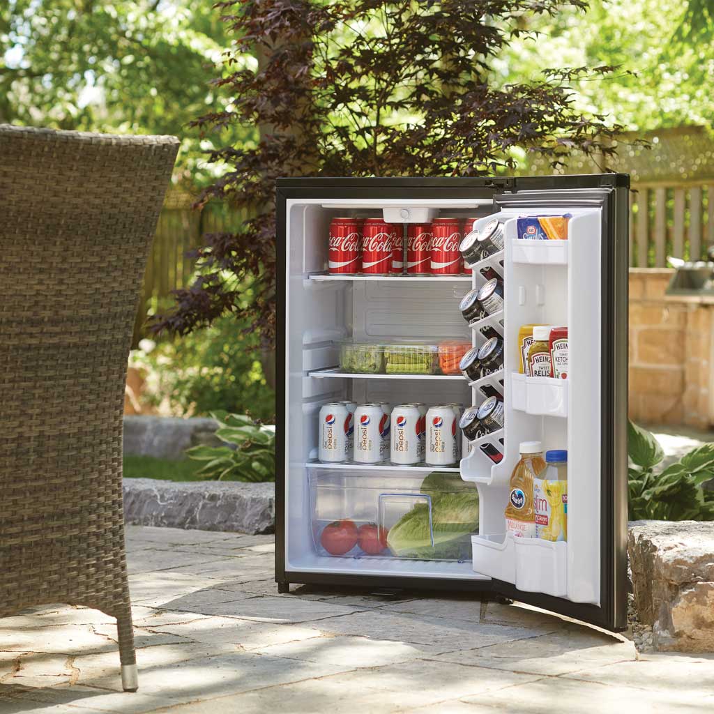 Danby 4.4 cu. ft. Outdoor Fridge in Stainless Steel - (DAR044A6BSLDBO) - DANBY