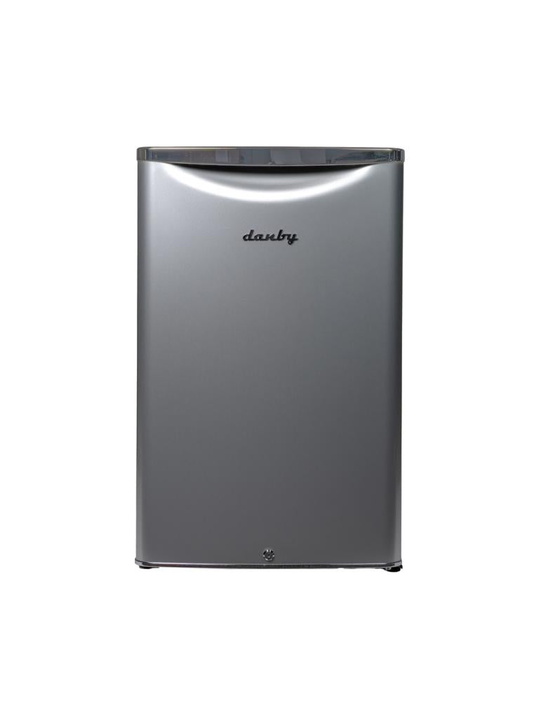 Danby 4.4 cu. ft. Retro Compact Fridge in Iridium Silver - (DAR044A6DDB) - DANBY