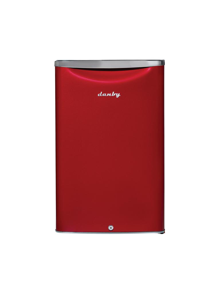 Danby 4.4 cu. ft. Retro Compact Fridge in Metallic Red - (DAR044A6LDB) - DANBY