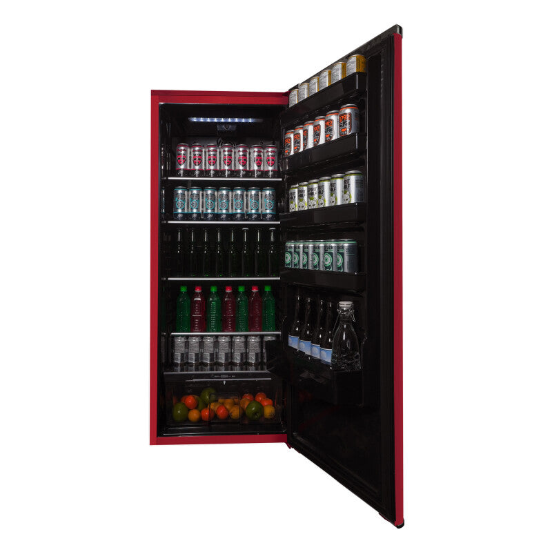 Danby 11.0 cu. ft. Apartment Size Fridge in Metallic Red - (DAR110A3LDB) - DANBY