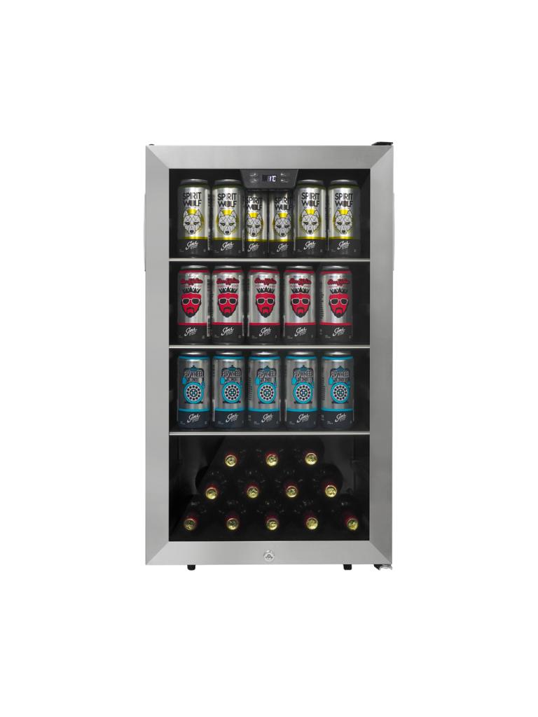 Danby 4.5 cu. ft. Free-Standing Beverage Center in Stainless Steel - (DBC045L1SS)