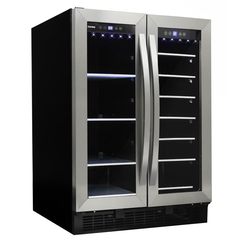 Danby 5.2 cu. ft. Built-in Beverage Center in Stainless Steel - (DBC052A1BSS)