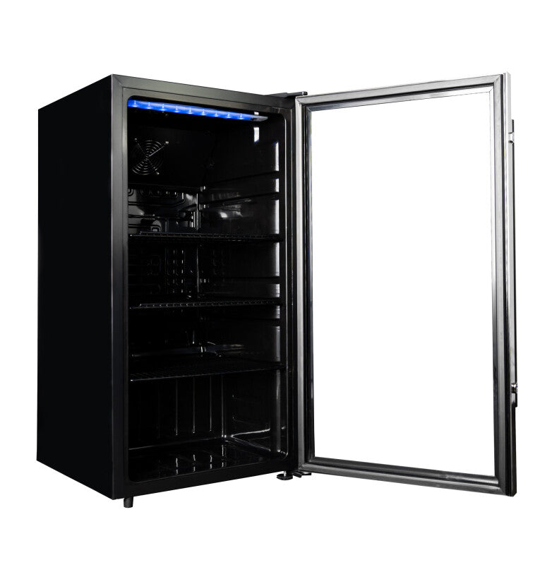 Danby 3.1 cu. ft. Free-Standing Beverage Center in Stainless Steel - (DBC117A2BSSDD6) - DANBY