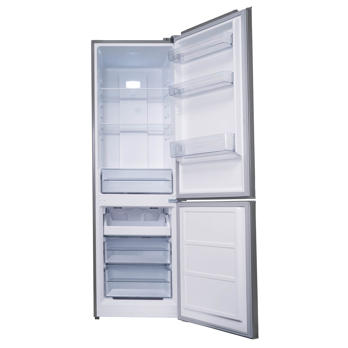 Danby 10.3 cu. ft. Bottom Mount Apartment Size Fridge in Stainless Steel - (DBMF100B1SLDB) - DANBY