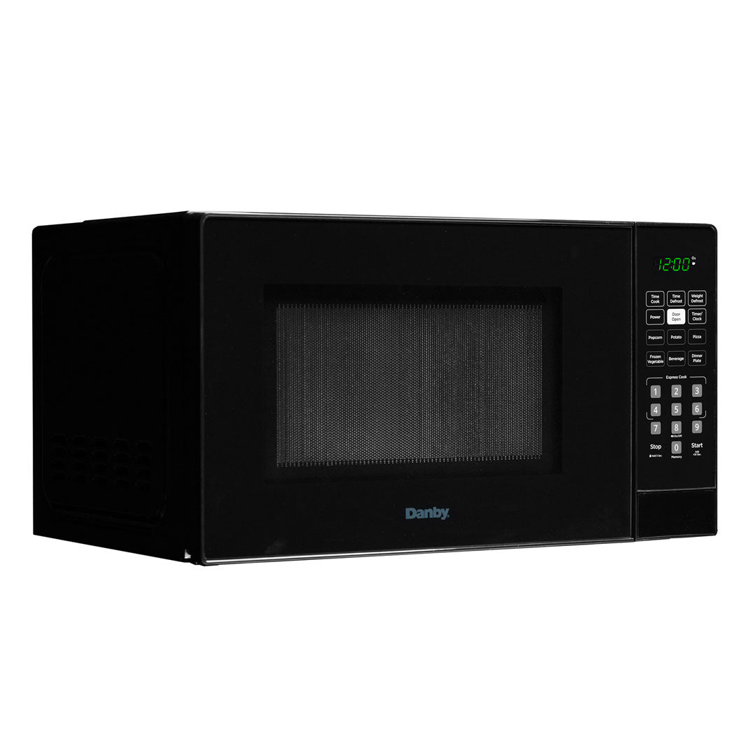 DBMW0921BBB- Danby 0.9 cu. ft. Countertop Microwave in Black - (DBMW0921BBB) -