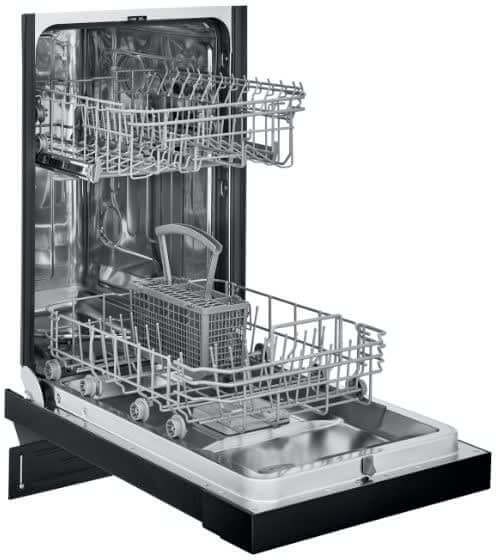Bevoi DDV18BEVBB 18" Built-in Dishwasher Black - (DDV18BEVBB)