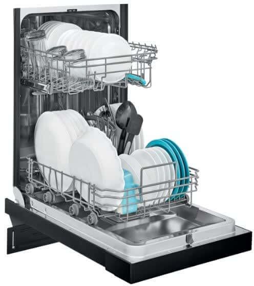 Bevoi DDV18BEVBB 18" Built-in Dishwasher Black - (DDV18BEVBB)