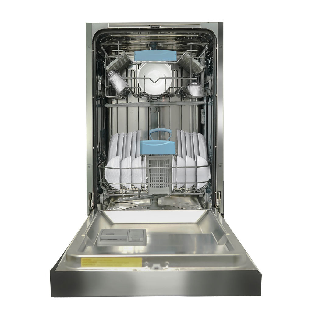 Danby 18" Wide Built-in Dishwasher in Stainless Steel - (DDW18D1ESS) - DANBY