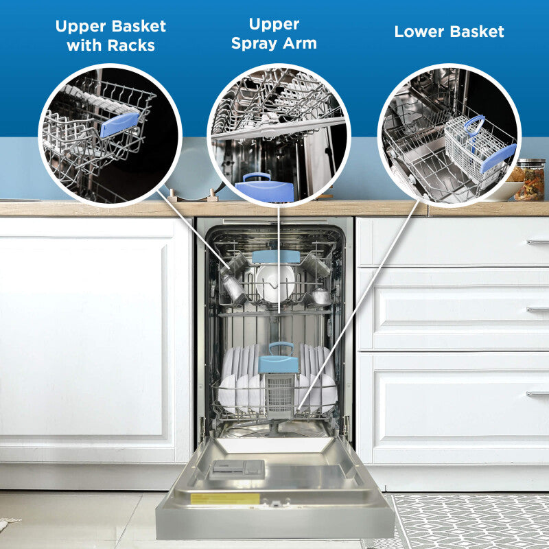 Danby 18" Wide Built-in Dishwasher in Stainless Steel - (DDW18D1ESS) - DANBY