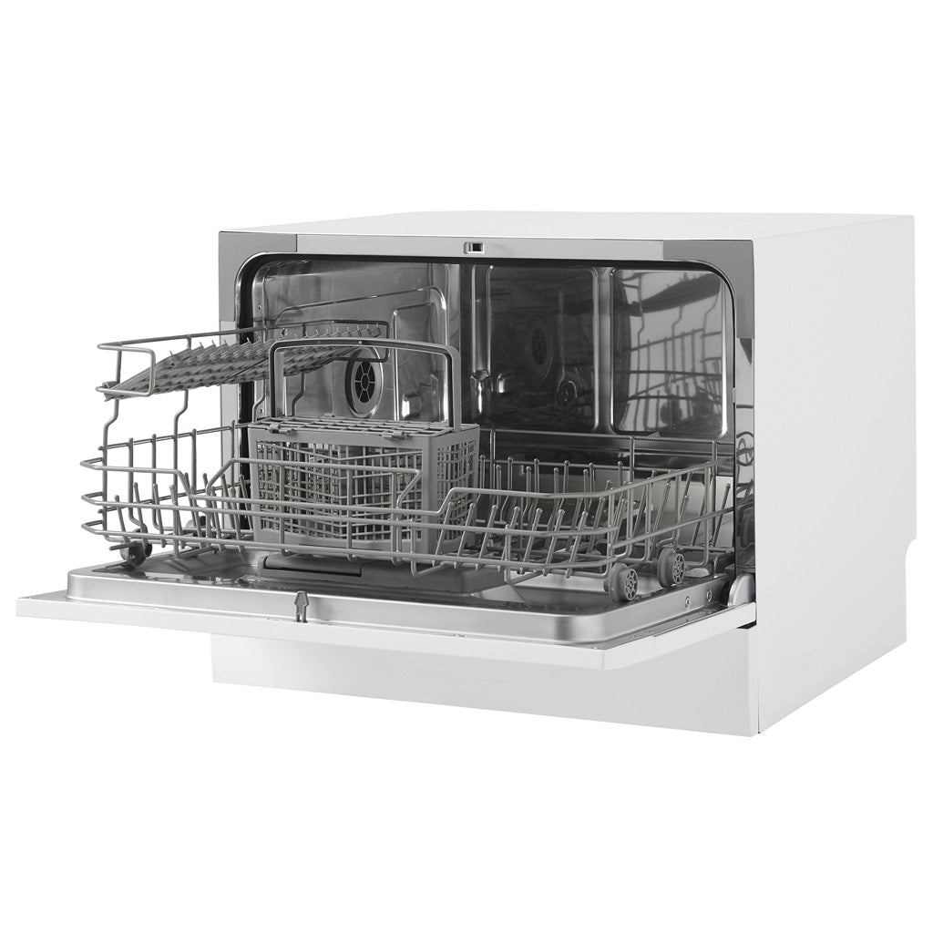 Danby 6 Place Setting Countertop Dishwasher in White - (DDW621WDB) - DANBY