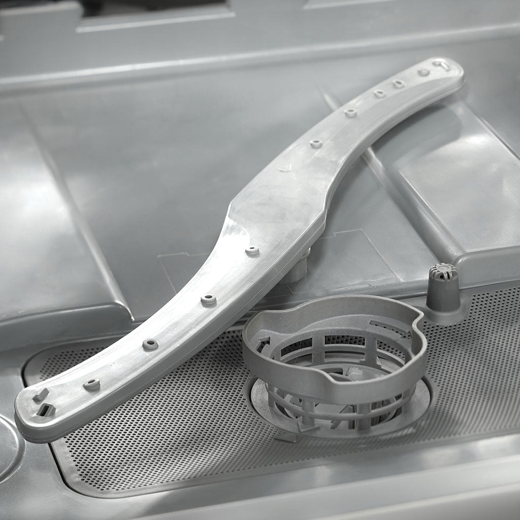 Danby 6 Place Setting Countertop Dishwasher in Silver - (DDW631SDB) - DANBY