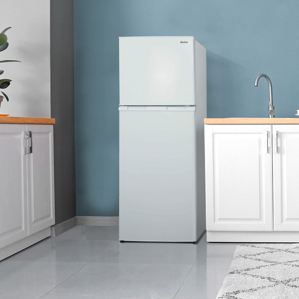 Danby 10.1 cu. ft. Top Mount Apartment Size Fridge in White - (DFF101B1WDB)