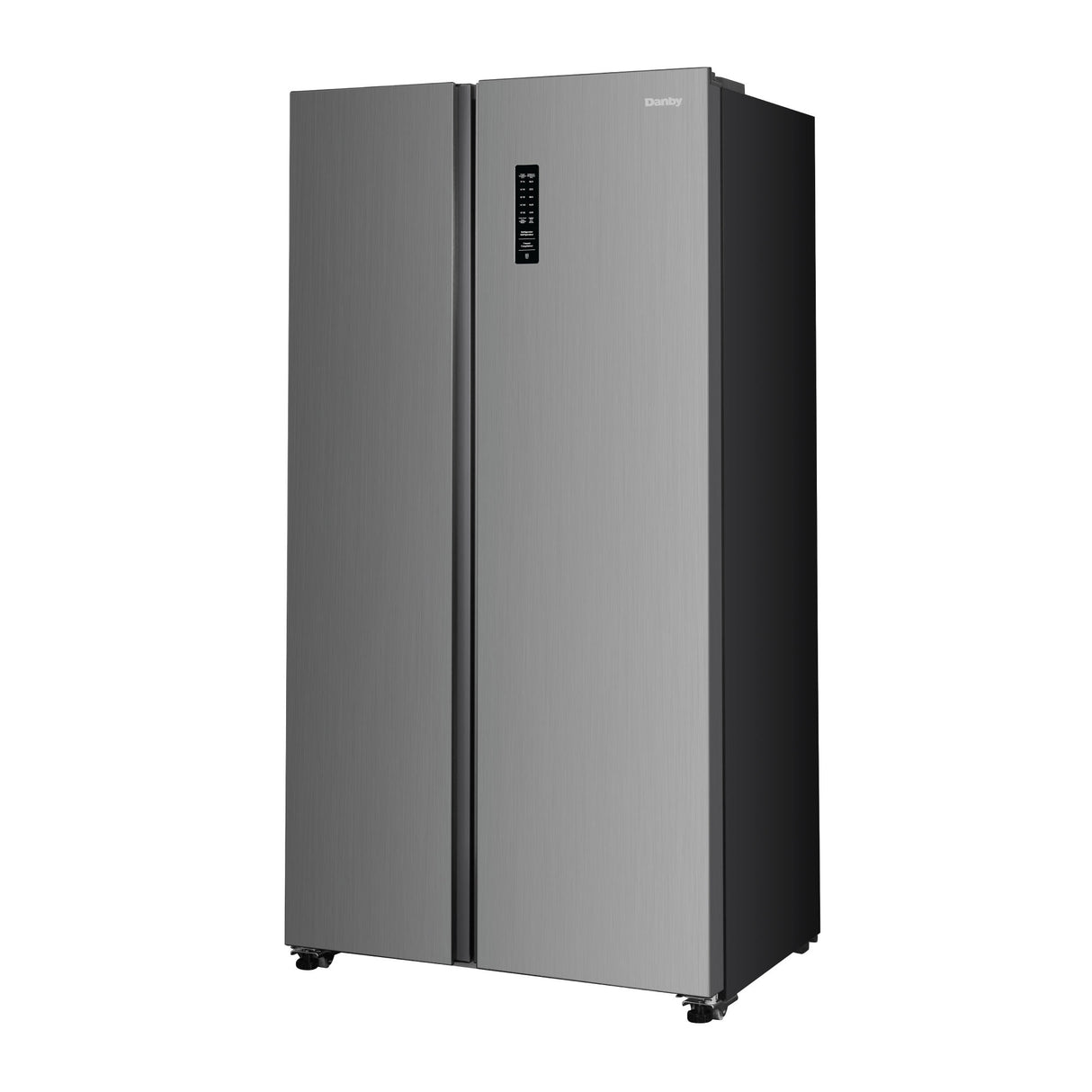 21.2 Cu. Ft. Side-by-side Refrigerator Look - (DFF212B1SLDB) - DANBY
