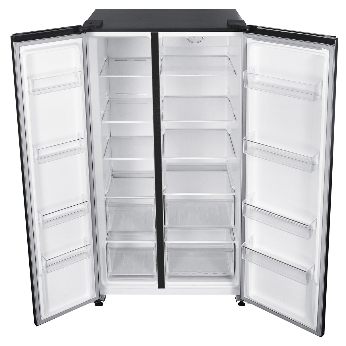 21.2 Cu. Ft. Side-by-side Refrigerator Look - (DFF212B1SLDB) - DANBY