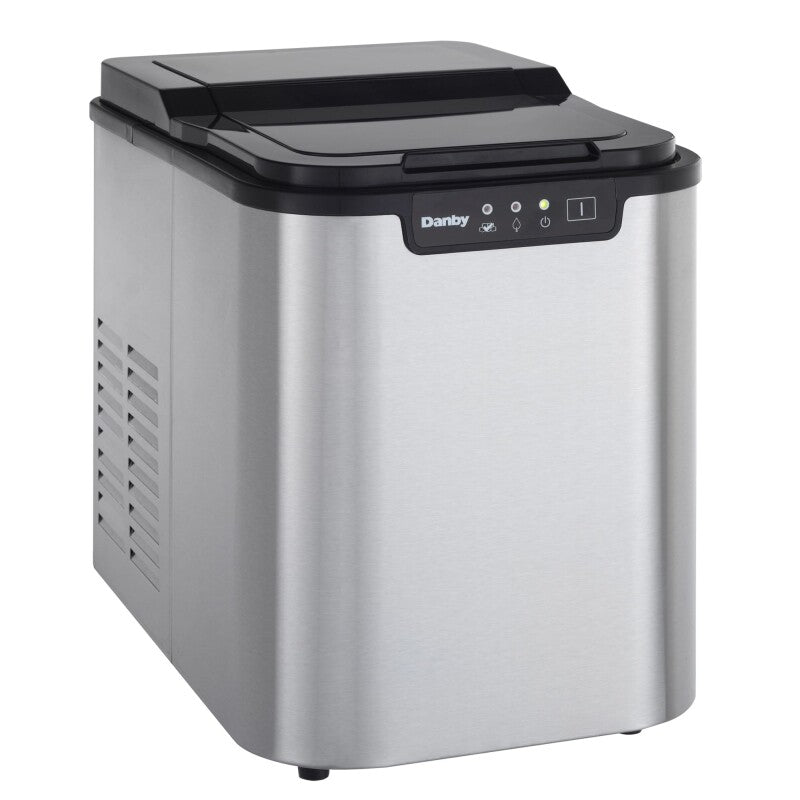 Danby 25 lbs. Countertop Ice Maker in Stainless Steel - (DIM2500SSDB) - DANBY