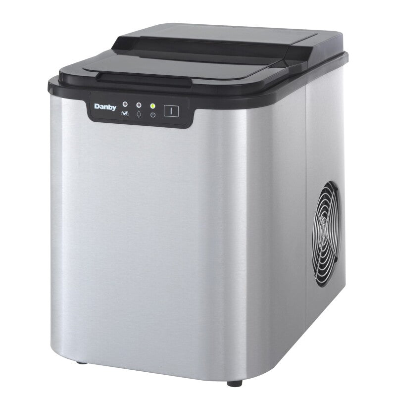 Danby 25 lbs. Countertop Ice Maker in Stainless Steel - (DIM2500SSDB) - DANBY