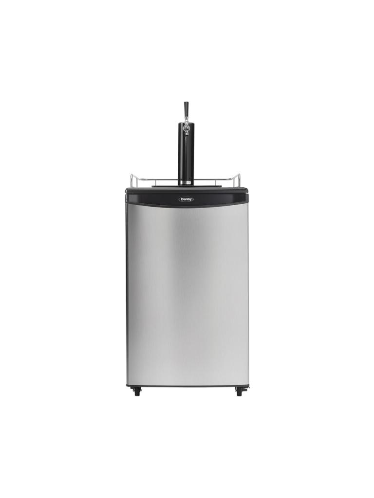 Danby 5.4 cu. ft. Single Tap Keg Cooler in Stainless Steel - (DKC054A1BSLDB)