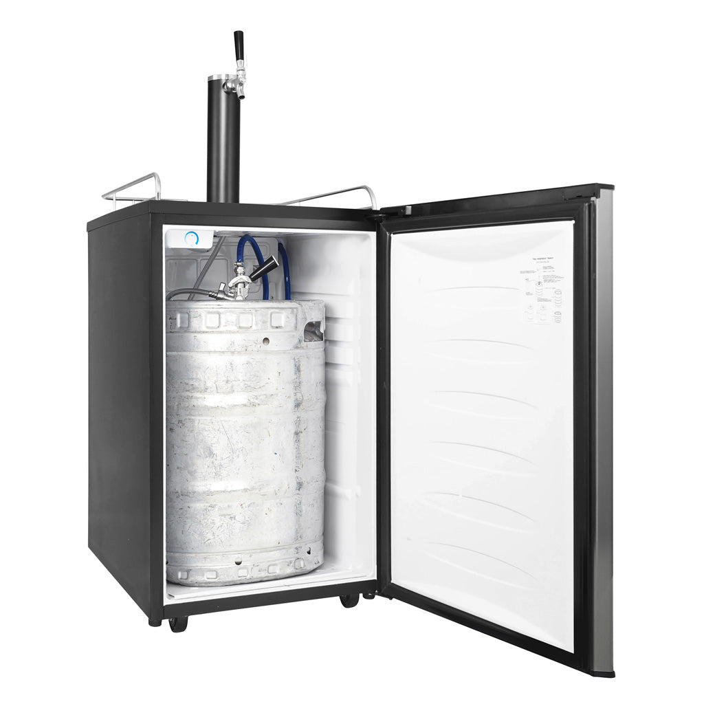 Danby 5.4 cu. ft. Single-Tap Keg Cooler in Stainless Steel - (DKC054A9SLDB)