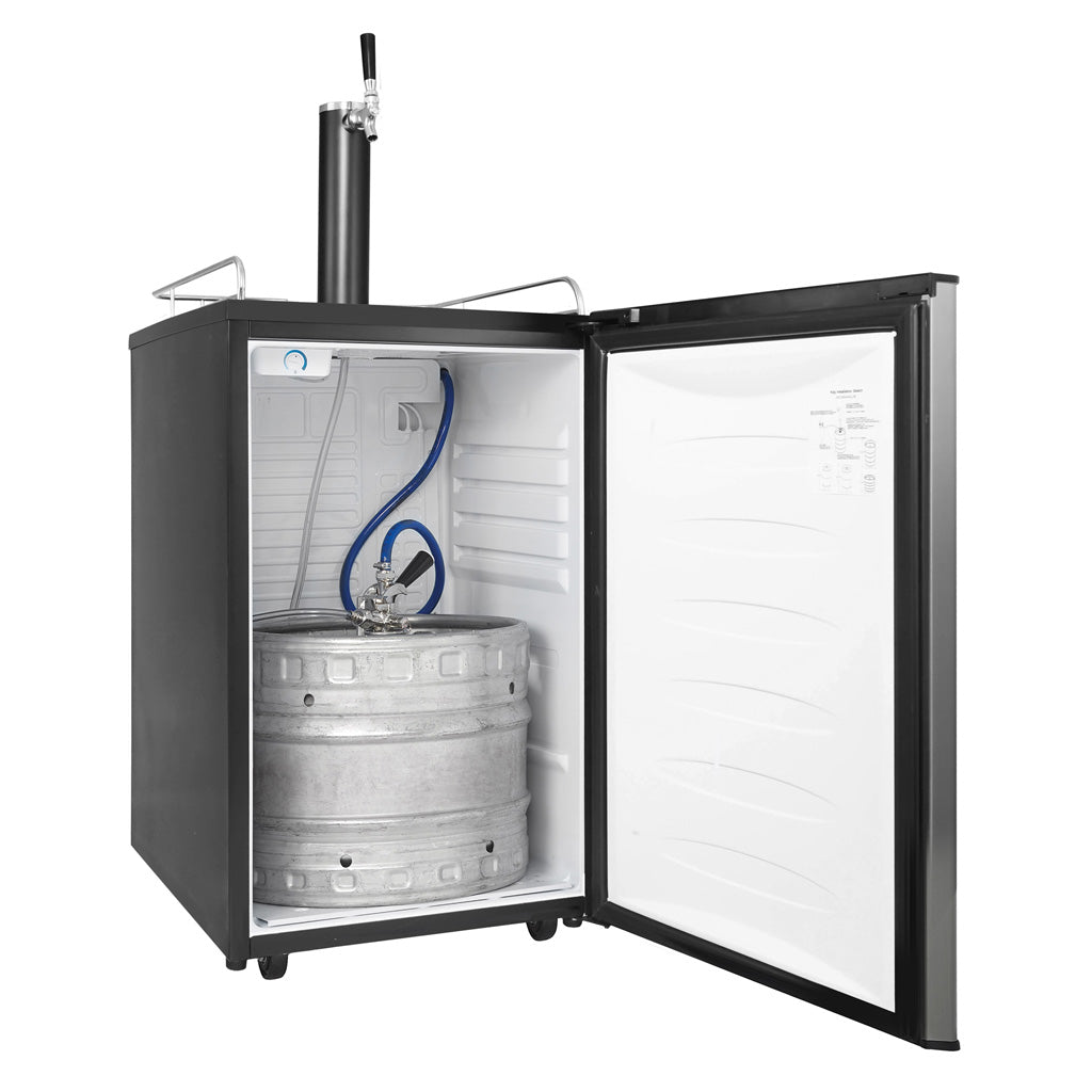 Danby 5.4 cu. ft. Single-Tap Keg Cooler in Stainless Steel - (DKC054A9SLDB)